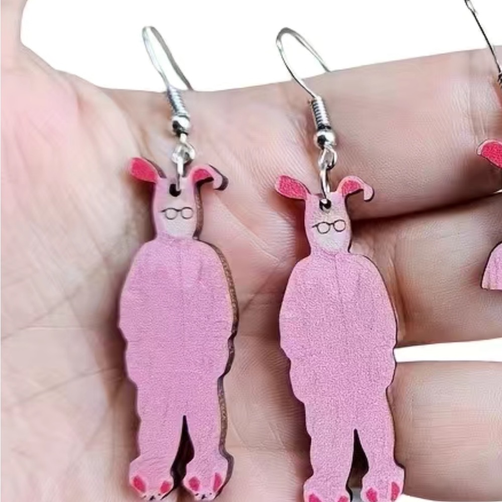 A Christmas Story RALPHIE IN HIS BUNNY SUIT Earrings